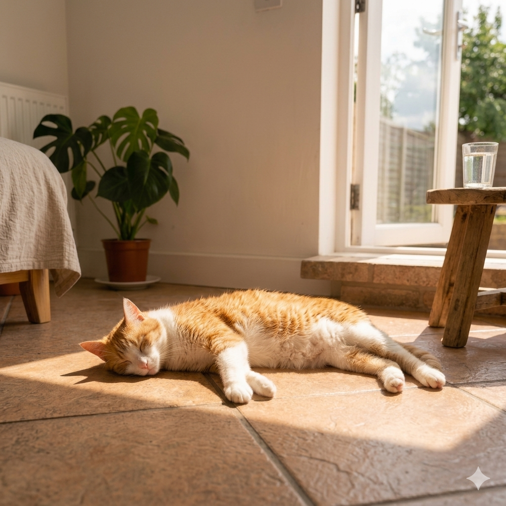 Tapis rafraîchissant chat