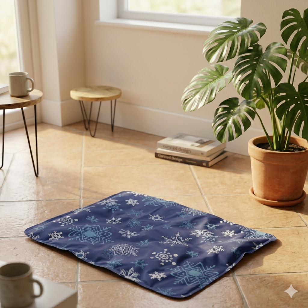 Tapis rafraîchissant chat