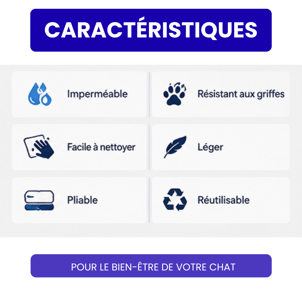 Tapis rafraîchissant chat